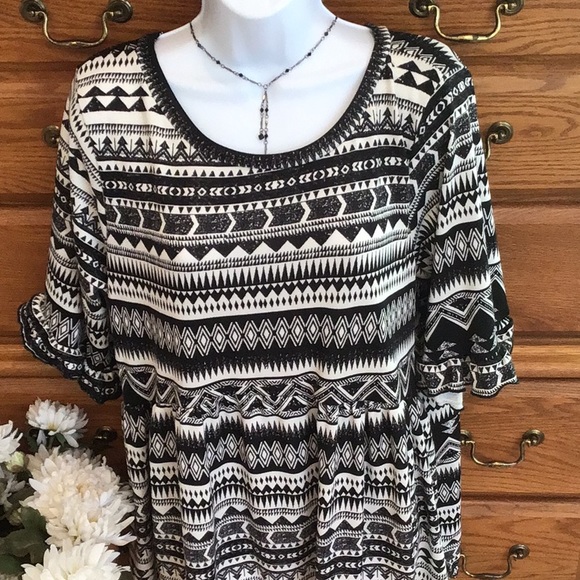 2X Babydoll Hi Lo Tunic NWT - Picture 3 of 8